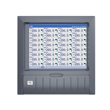 5500jcjc线路检测MIK-R8000D 1-40路 10.4英寸 彩屏 无纸记录仪 USB